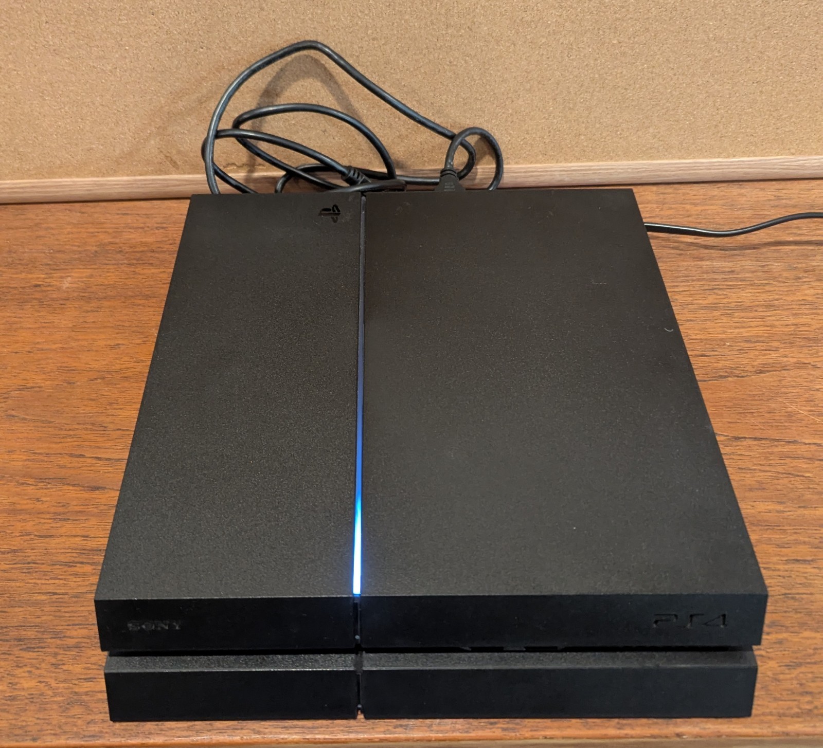 Sony PlayStation 4 PS4 500GB Black Console Gaming System w/Cords CUH-1215A