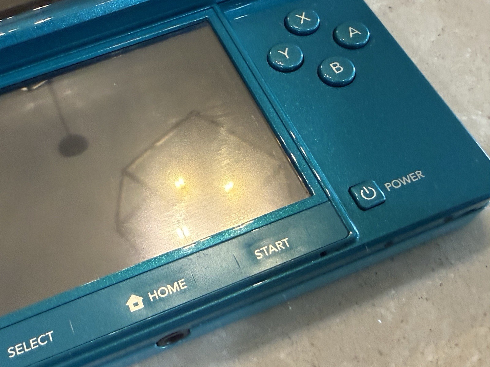 Nintendo 3DS Blue 3D Handheld With 3rd Party Charger CTR-001(USA) NTSC-U/C