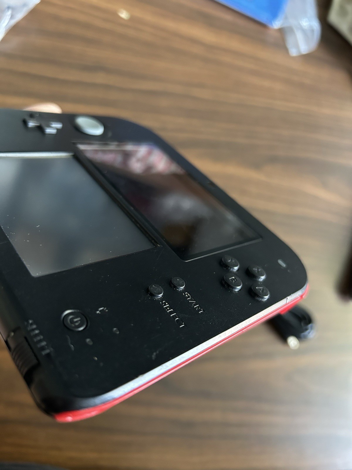 Nintendo 2DS red &black Console & charger | USA | Tested Working FAST SHIPPING