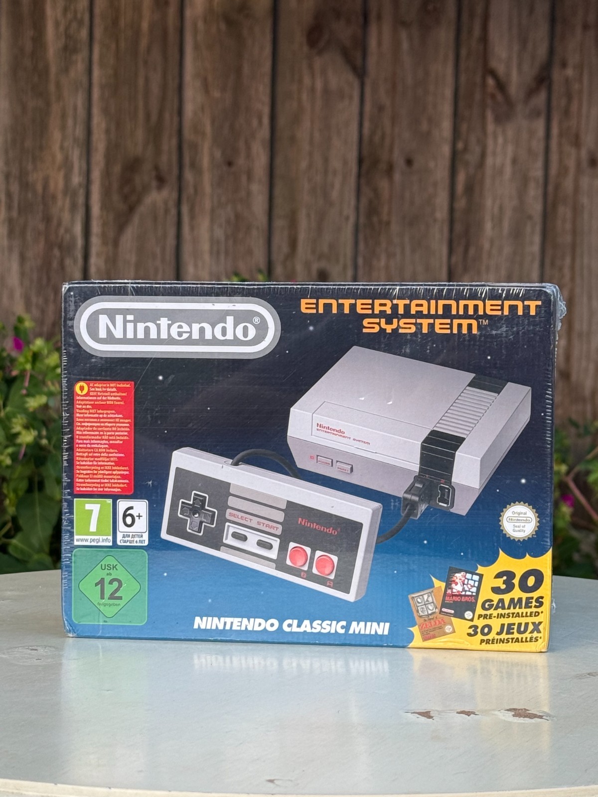 Nintendo NES Classic Mini Console – 30 Built-in Games – Brand New Sealed (EU)