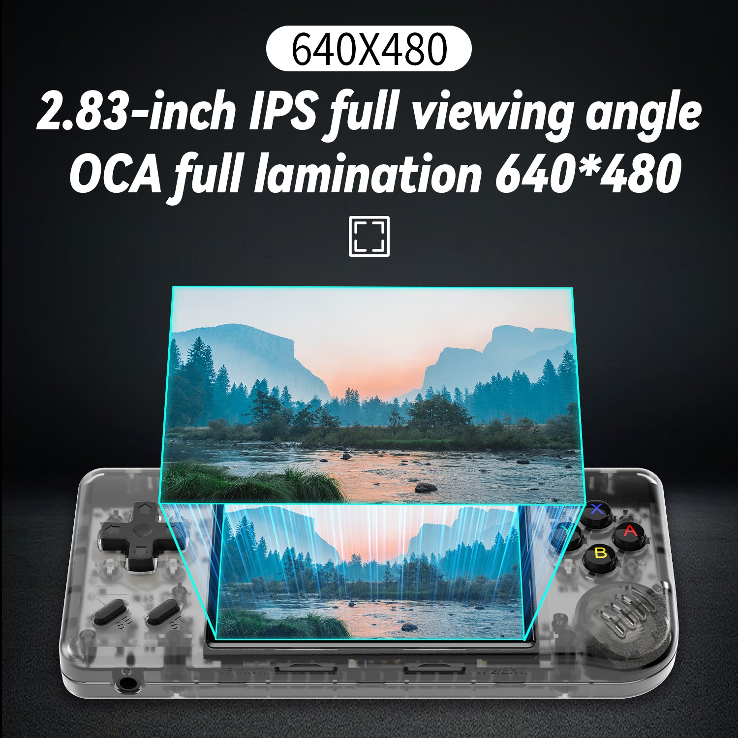 ANBERNIC RG28XX Handheld Game Console Retro 2.83-inch Screen Video Game Player