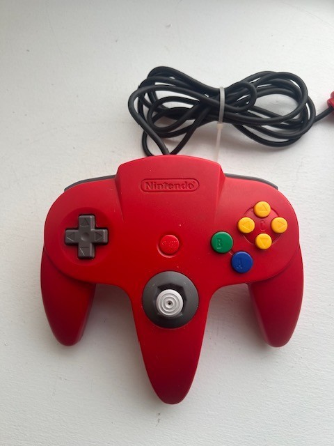 Nintendo 64 N64 OEM Console Complete Bundle + 1 OEM Controller All Cords Tested