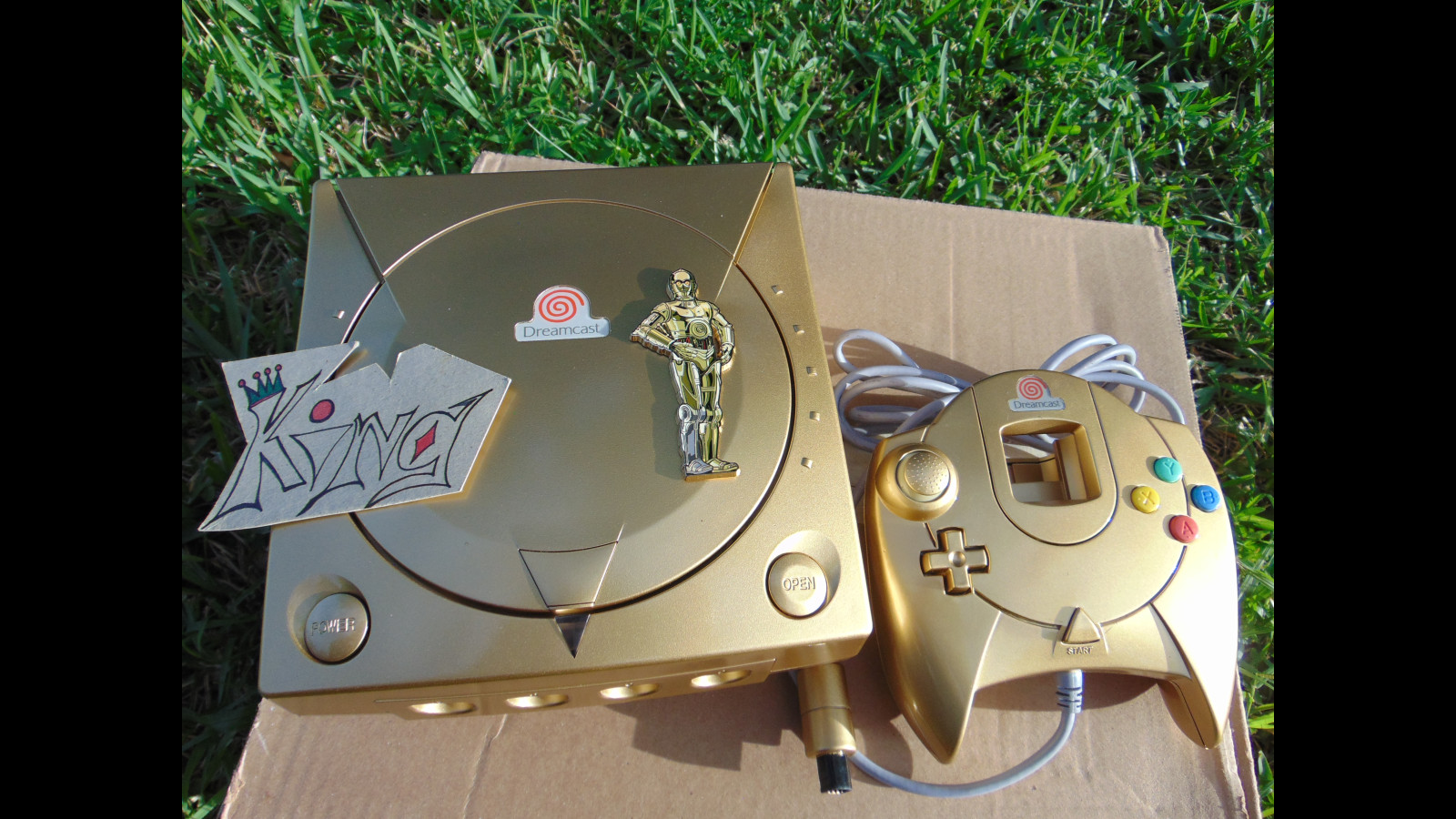 💙 SEGA Dreamcast HKT 3020 Home Console 🌟 red edition 💙 ✨ ❤️✨ ❤️ red leds