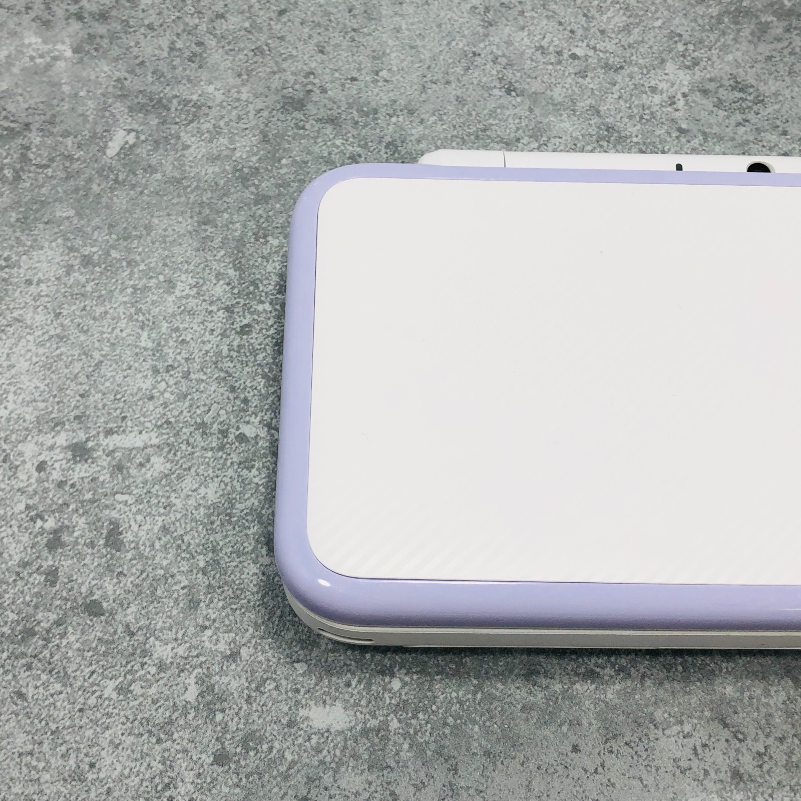 [EX+3] New Nintendo 2DS XL LL White Lavender Console Working Japanese ver 5-129