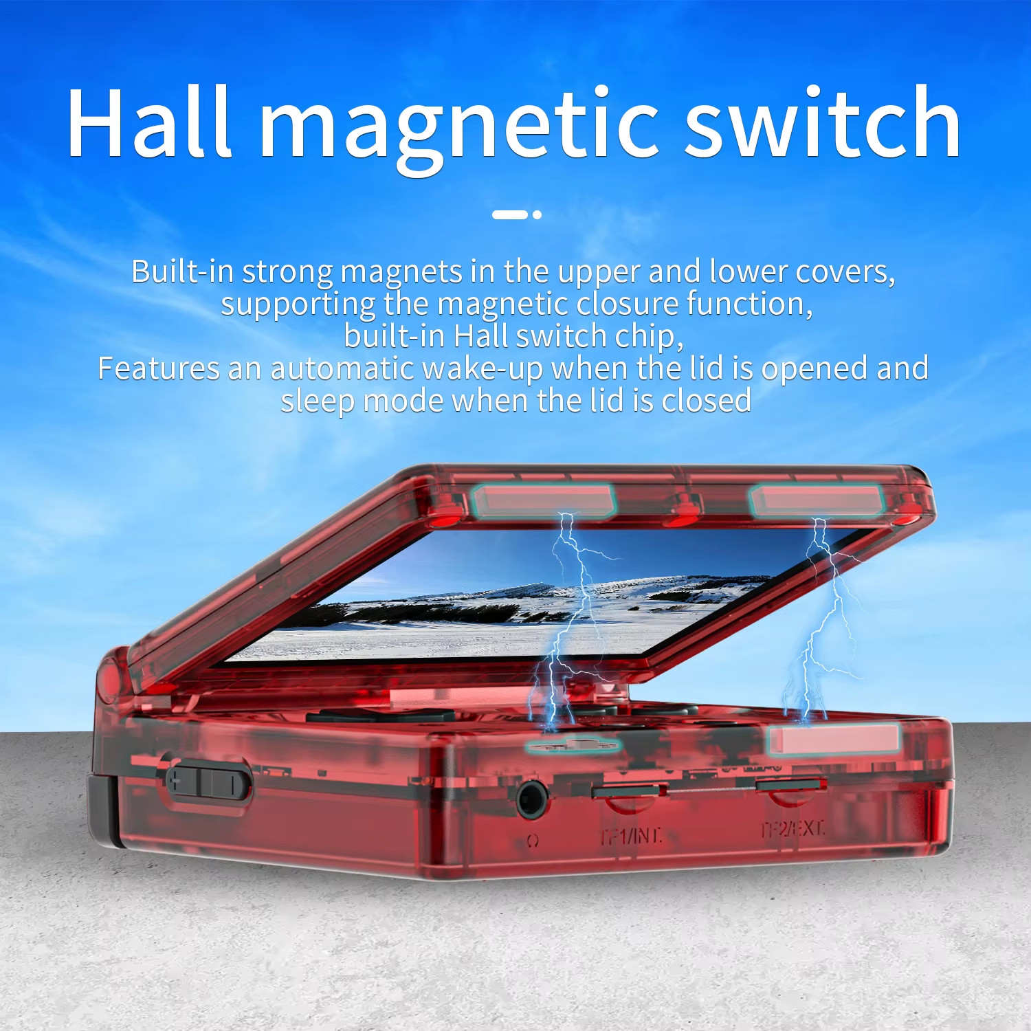 NEW RG35XXSP Flip Handheld Game Console 3.5 Inch IPS Clamshell Video Gaming Cons