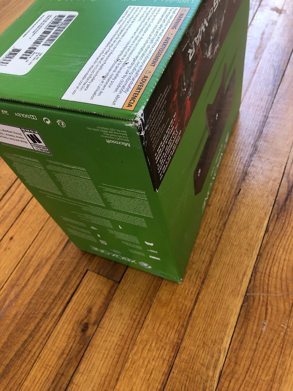 XBOX ONE 500GB/Go CONSOLE GEARS OF WAR BUNDLE 1540 New Sealed Box