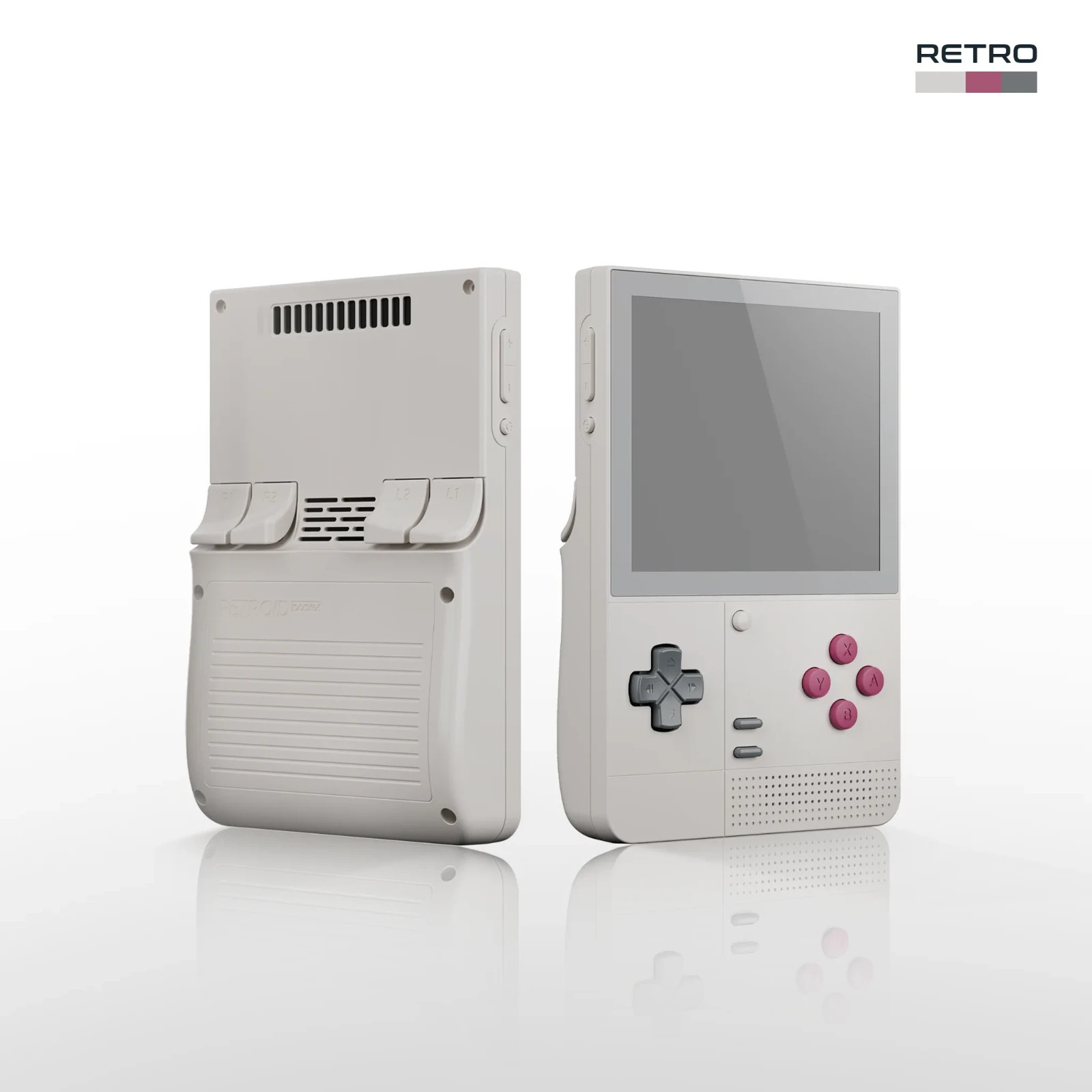 Retroid Pocket Classic — Retro 6 + 128GB — 3.92″ OLED Retro Game Console