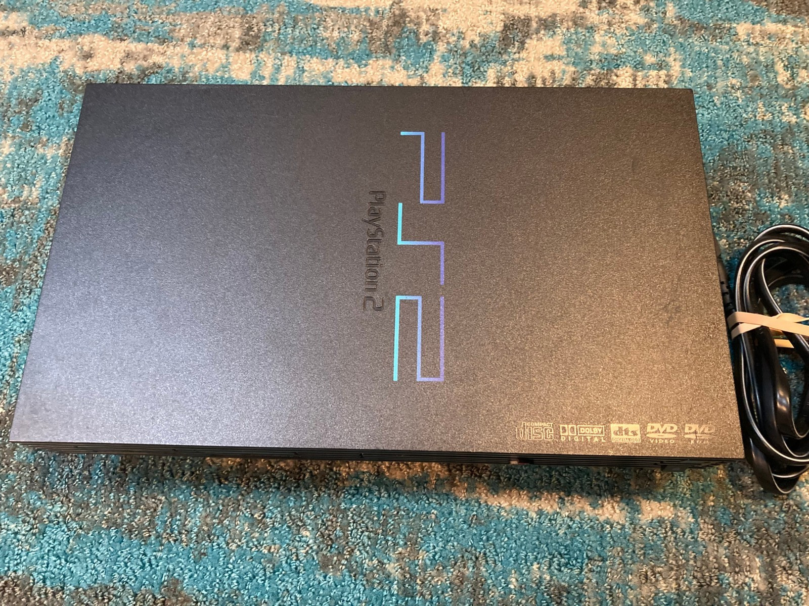 Sony PlayStation 2 PS2 Console w/ Manual Games Controllers Component WORKS READ