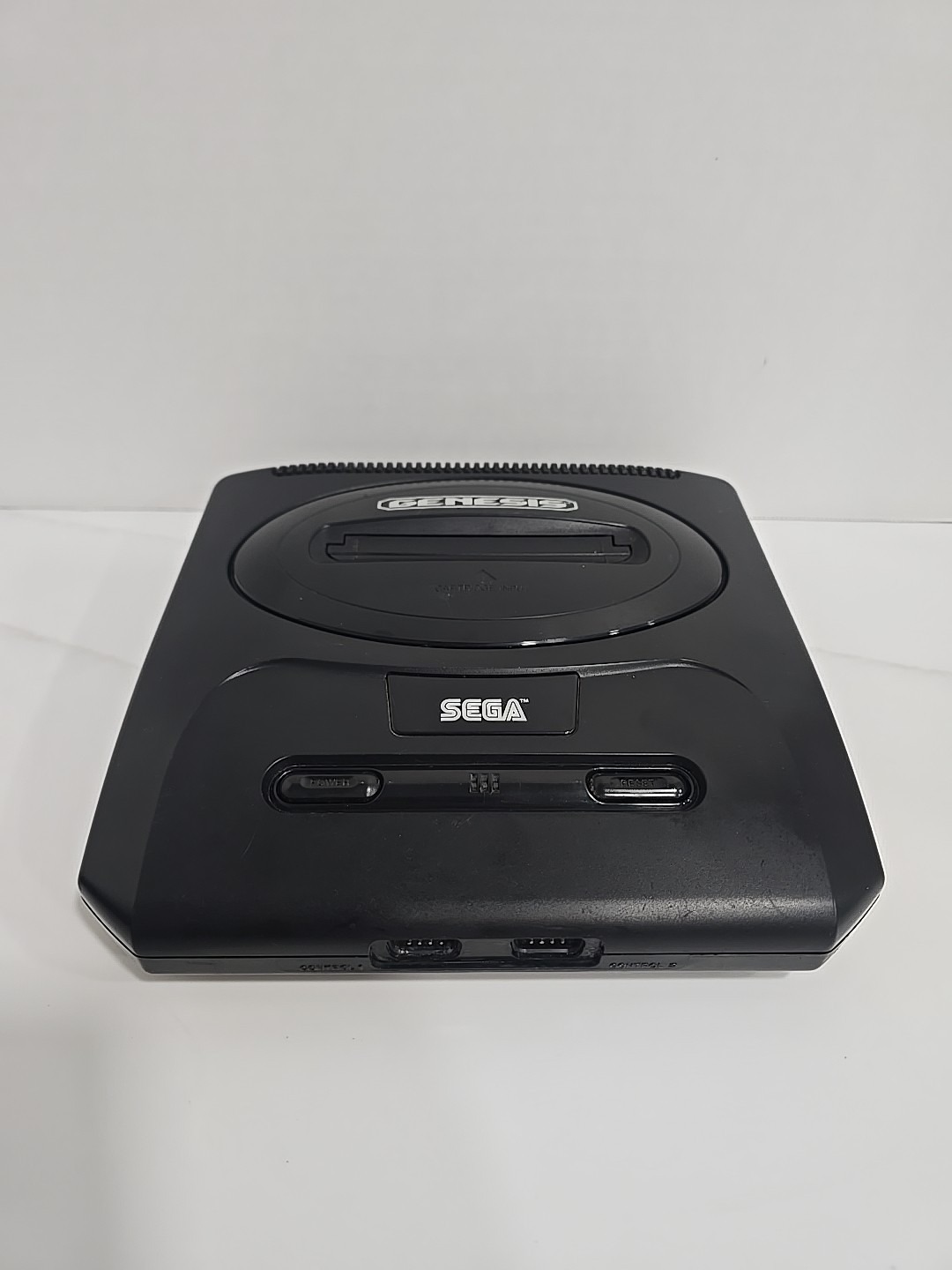 Sega Genesis II Console Model 1631 + 2 Controllers & 6-Pak Game Cartridge TESTED