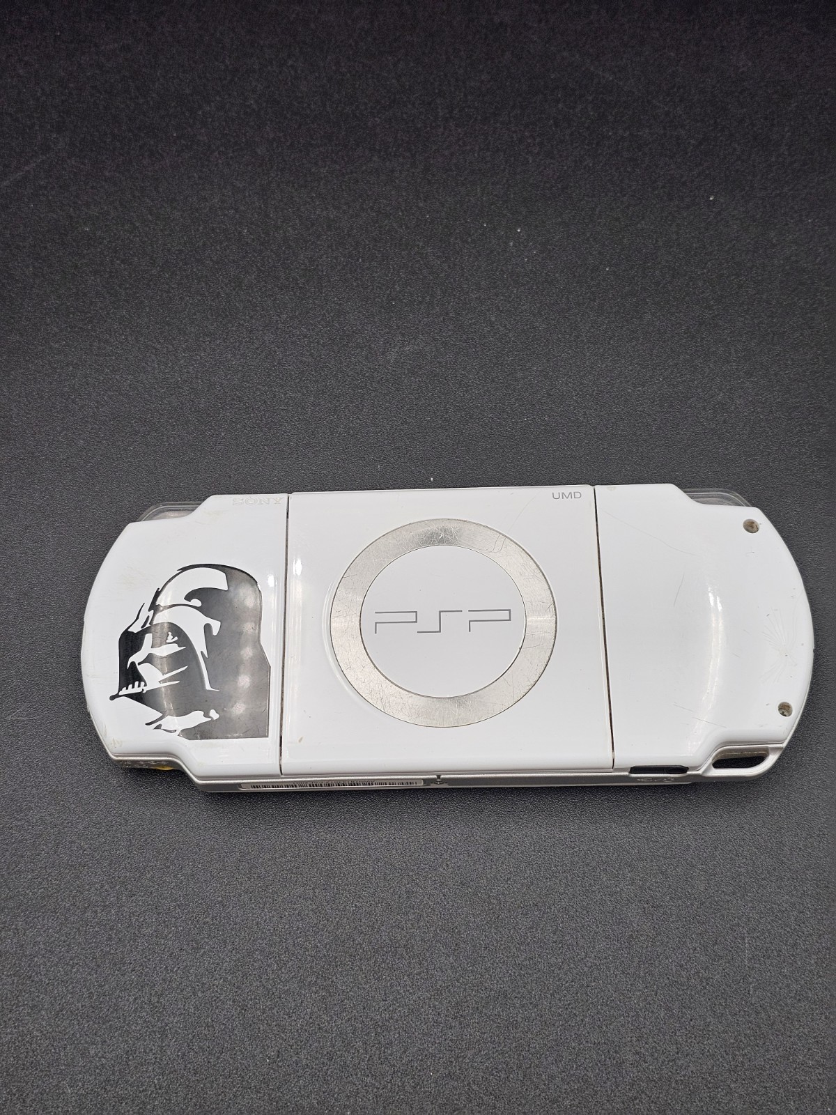 Sony PSP 2001 Playstation Portable White Console Starwars Darth Vader Limited Ed
