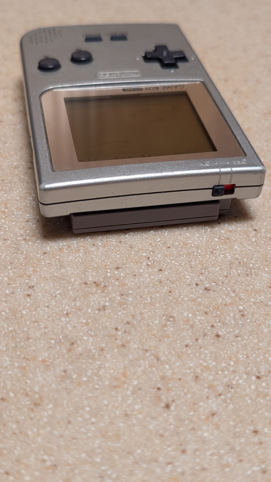 Nintendo Game Boy Pocket Silver Handheld Console System MGB-001 Tested