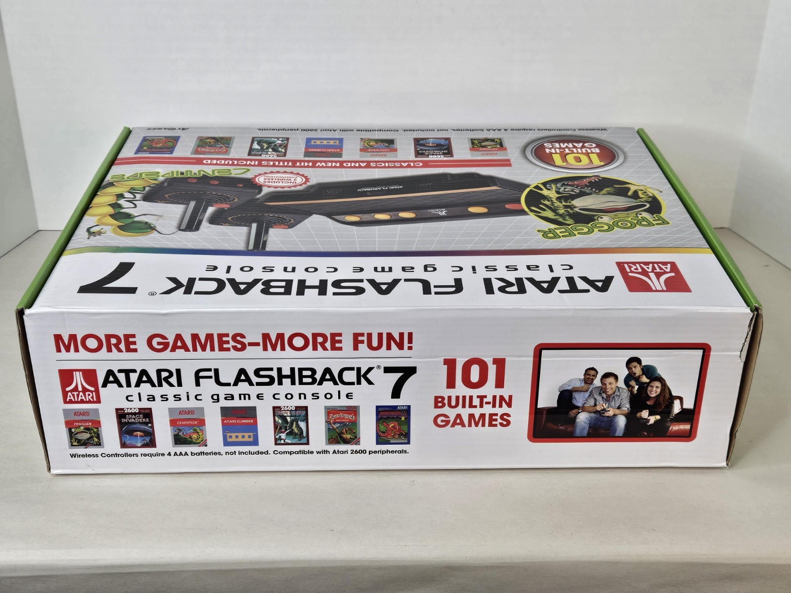 Atari Flashback 7 Classic Video Game Console in Box w/ 2 Controllers Used Twice