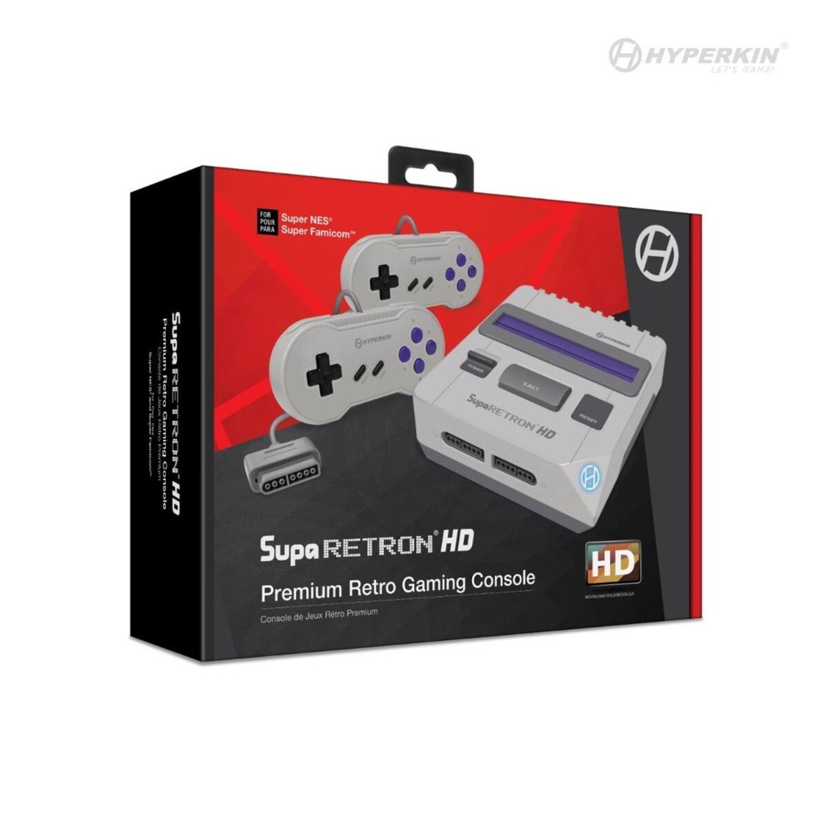 Hyperkin SupaRetron HD Console System Super Nintendo SNES Games & Super Famicom