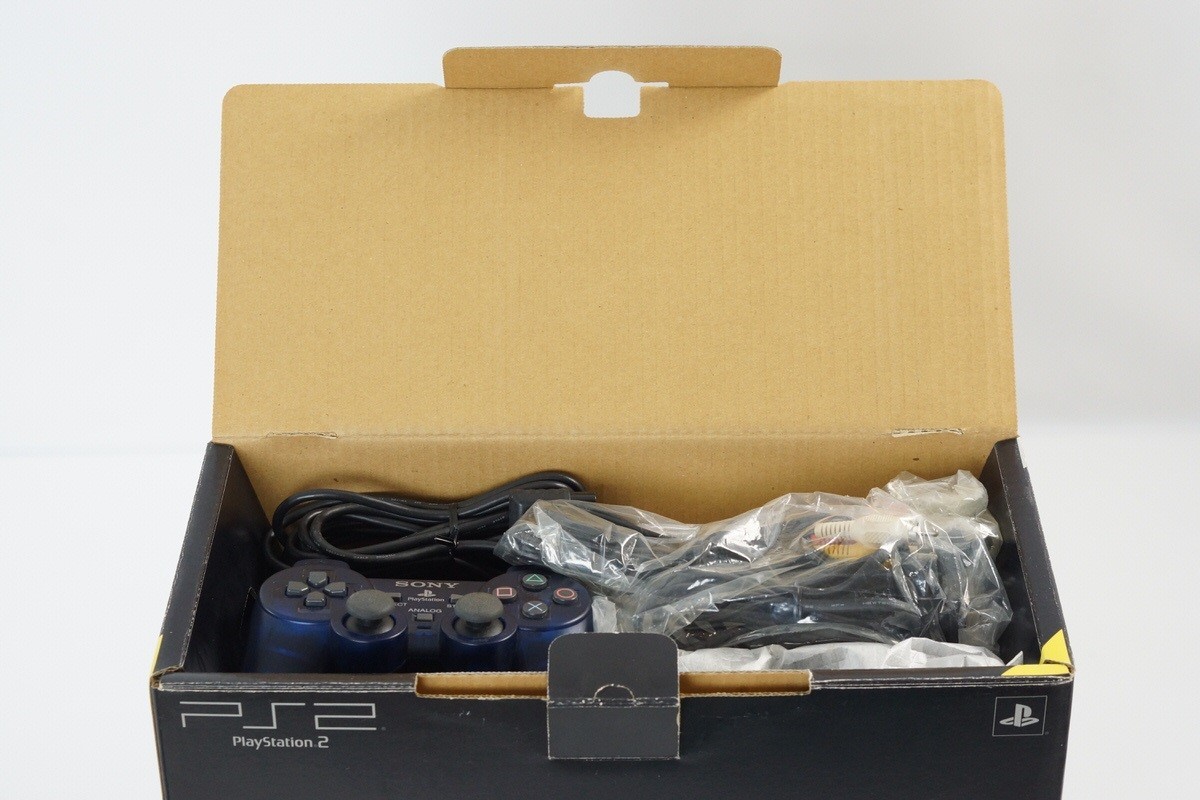 PS2 BB Console Midnight Blue SCPH-50000 MB/NH Tested System Playstation NTSCJ 32