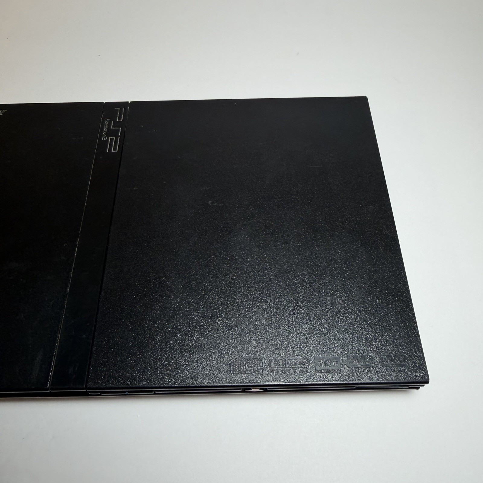 Sony PlayStation 2 Slim PS2 Console SCPH-75001 Black W/ Cords & Controller