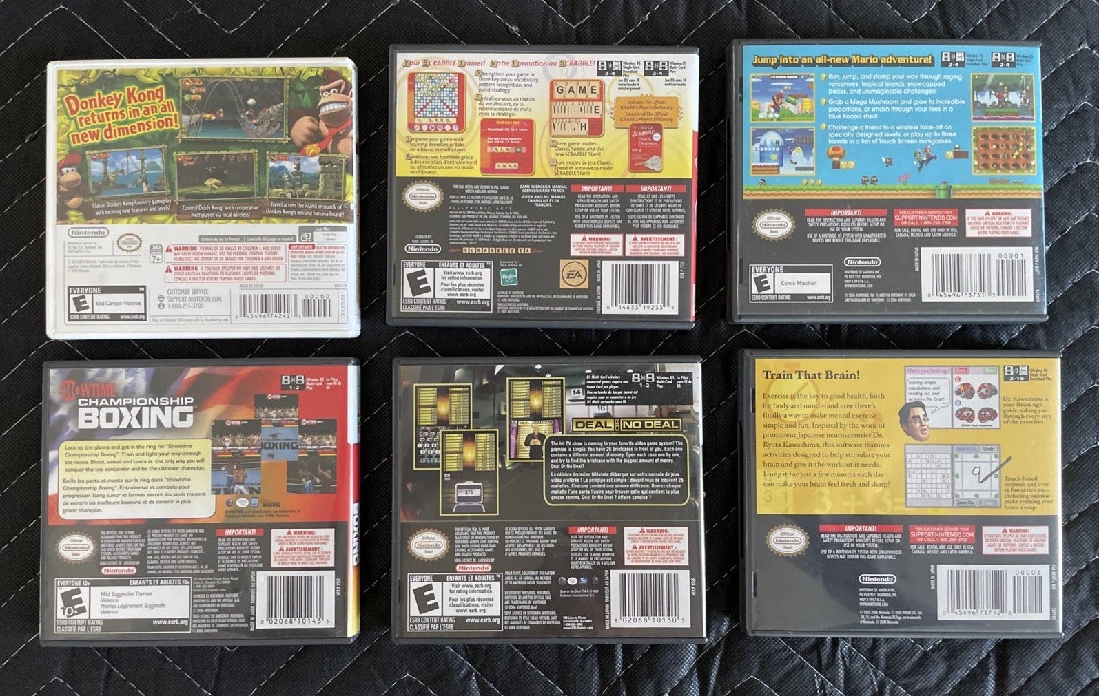 Nintendo DSi TWL-001 (USA) *For Parts or Repair* With 10 DS Cases + 5 Games Used