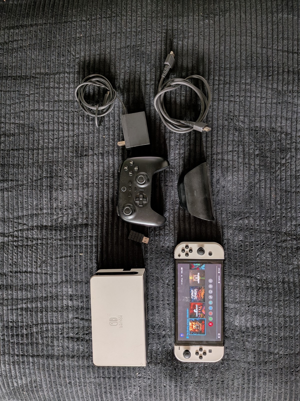 Nintendo Switch OLED And 8bitdo Ultimate Bluetooth Bundle