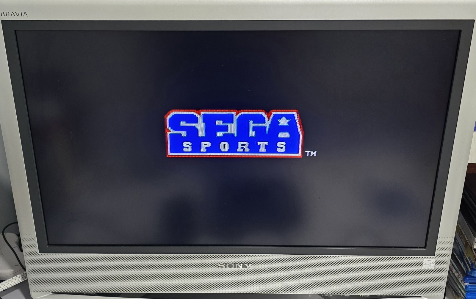 Sega Genesis II Console Model 1631 + 1 Controller & Joe Montana Football TESTED
