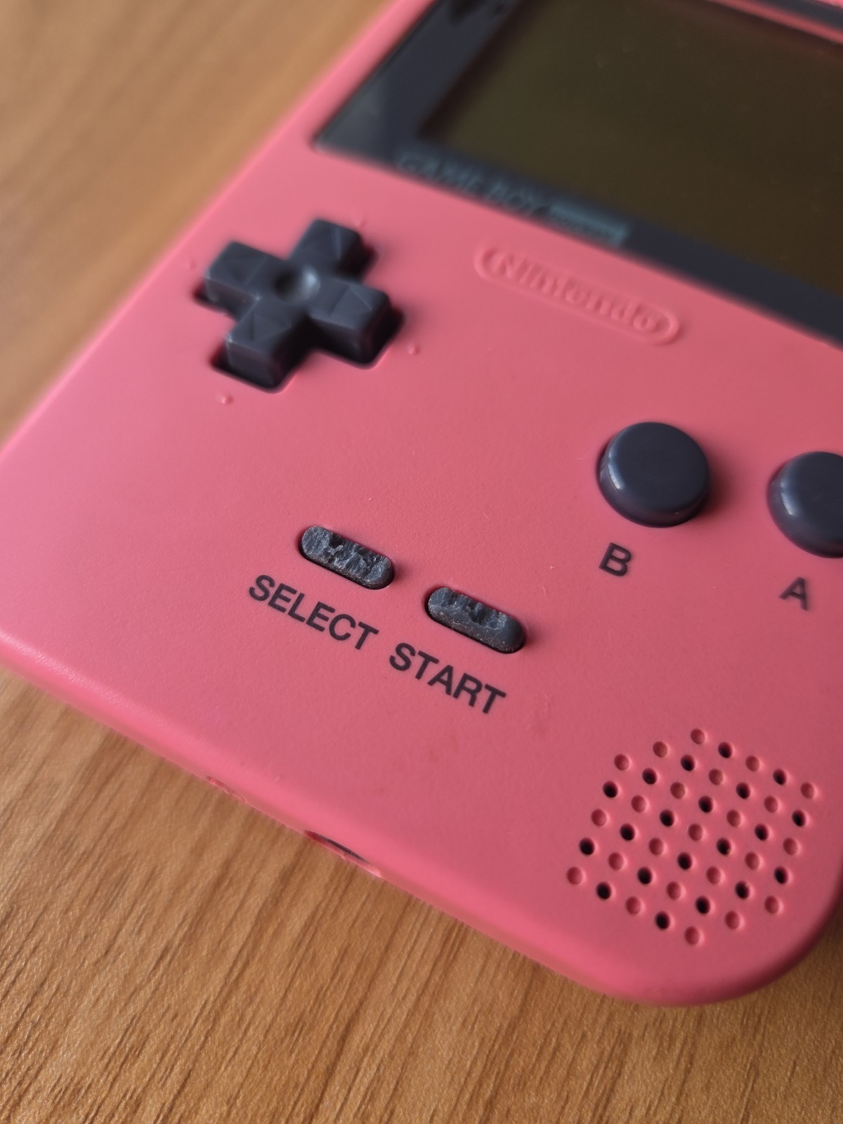 Nintendo Game Boy Pocket MGB-001 – Pink – 100% OEM – Tested Working RARE Import!