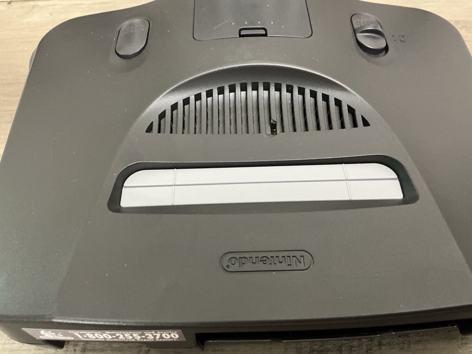 PARTS Read Nintendo 64 N64 Console Only NUS-001 USA For Parts or Repair As IS