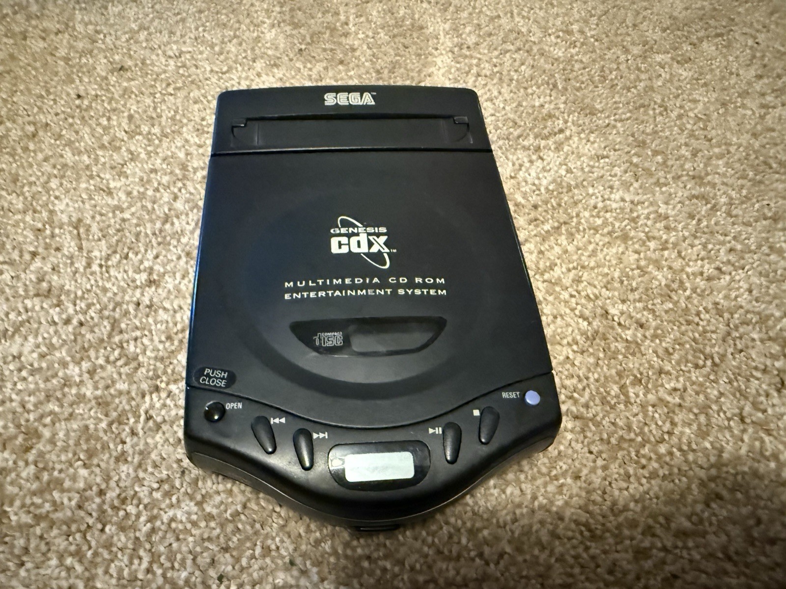 Sega Genesis CDX Console Only Cleaned And Tested (read)
