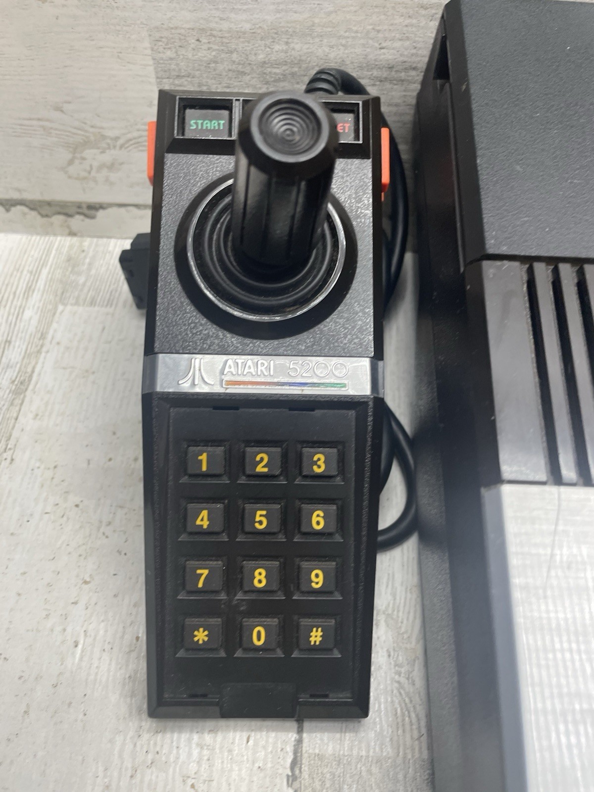 Atari 5200 Console Bundle Lot Tested With All Cables Controller And Game READ