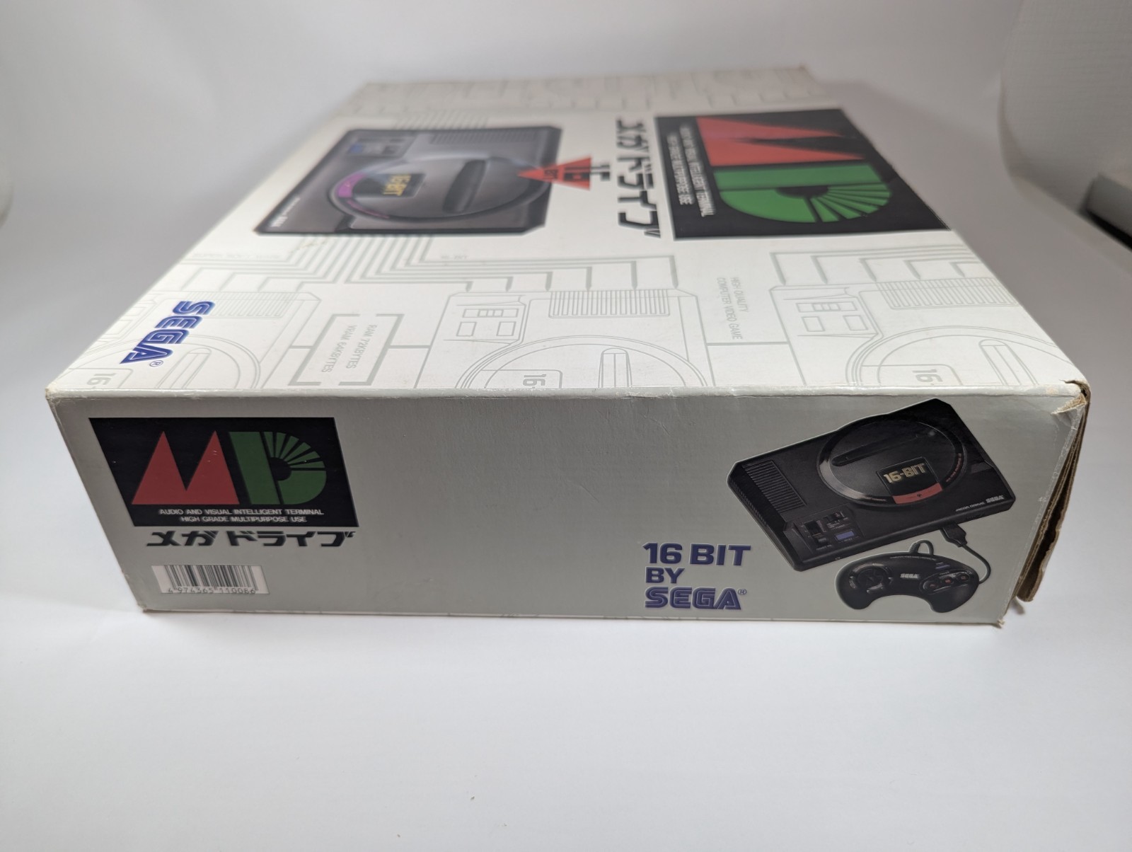 Japan Mega Drive Console System Boxed SEGA
