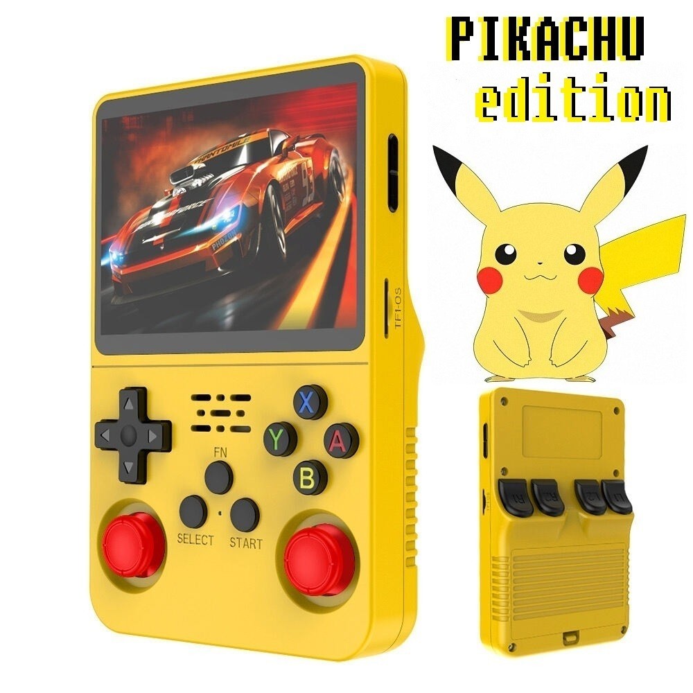 R36S Retro Handheld – Upgraded With Quality 128GB SD Card