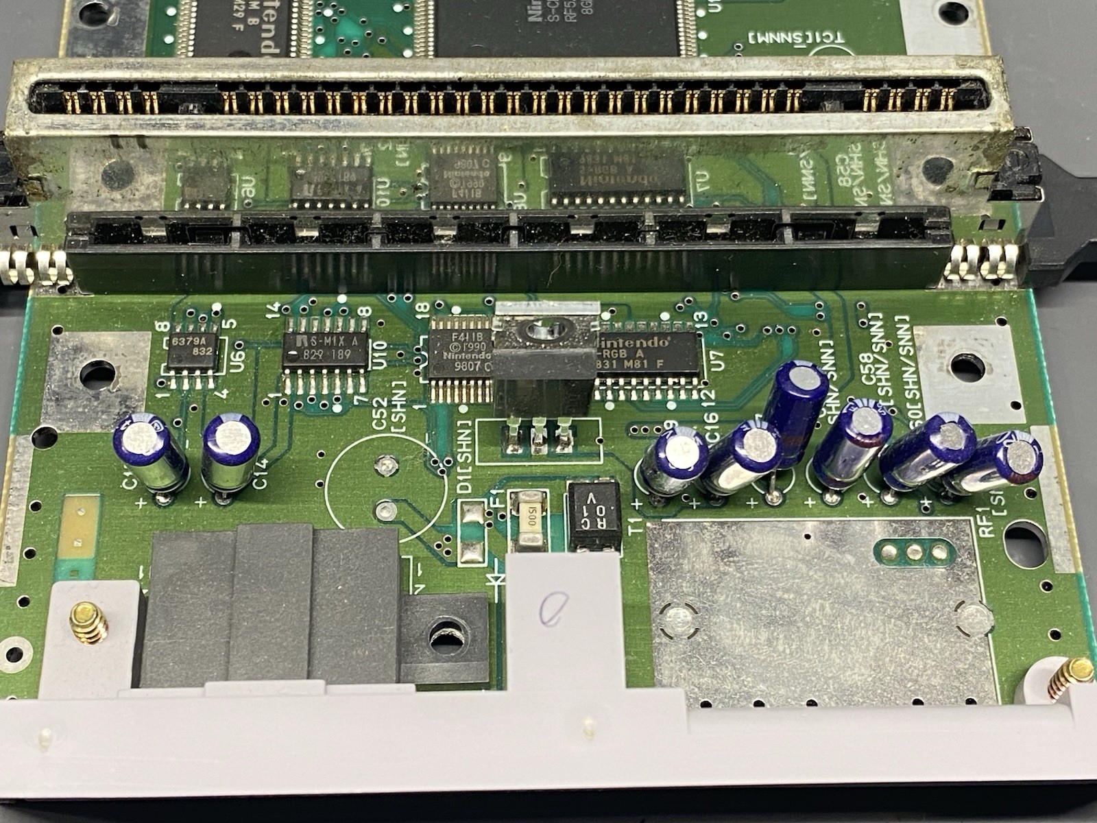 Ultimate SNES RGB Super Nintendo Console Mini Jr. 1 Chip Region Region LED