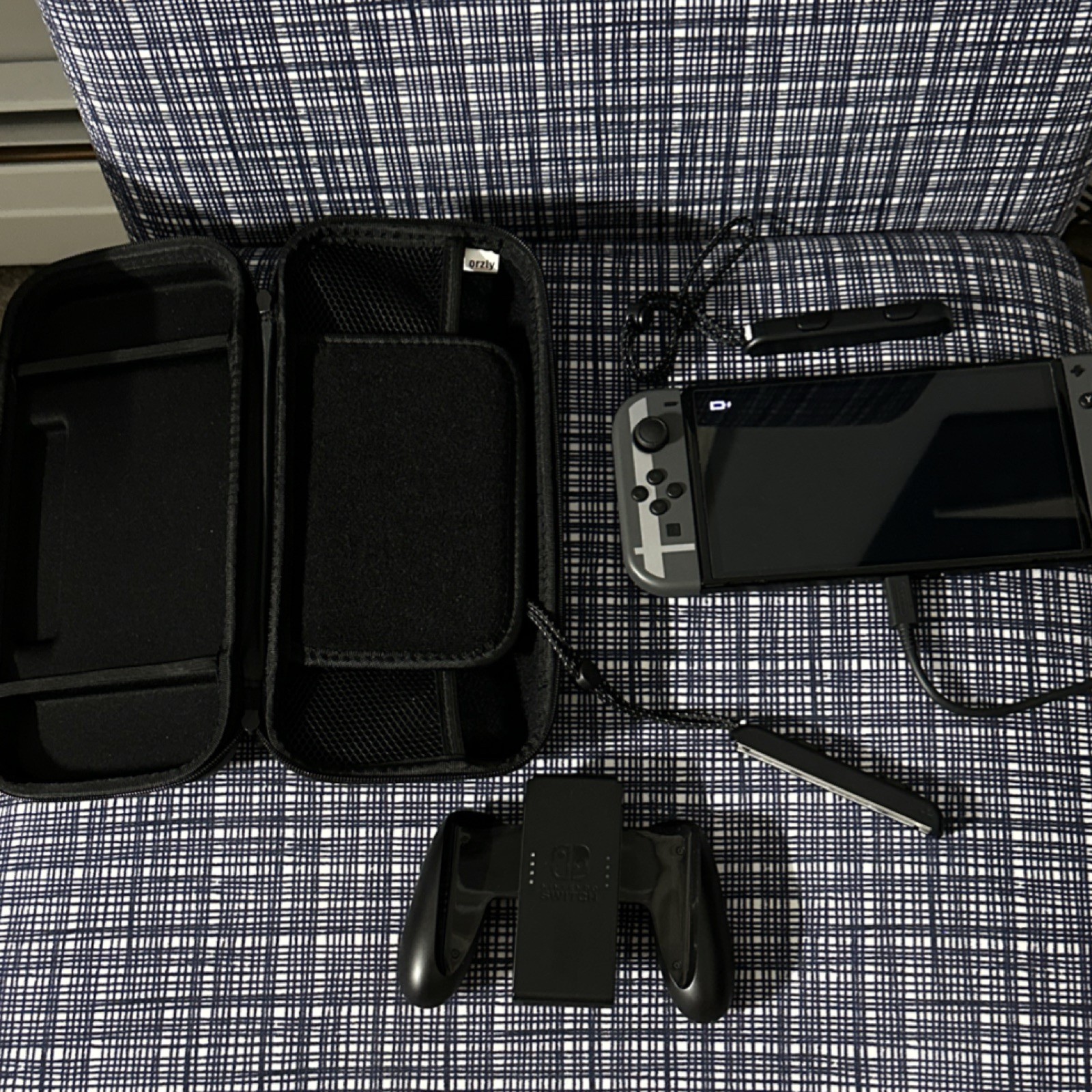 Nintendo Switch Gray Black Handheld Console USB-C Model Platform Joy-Con System