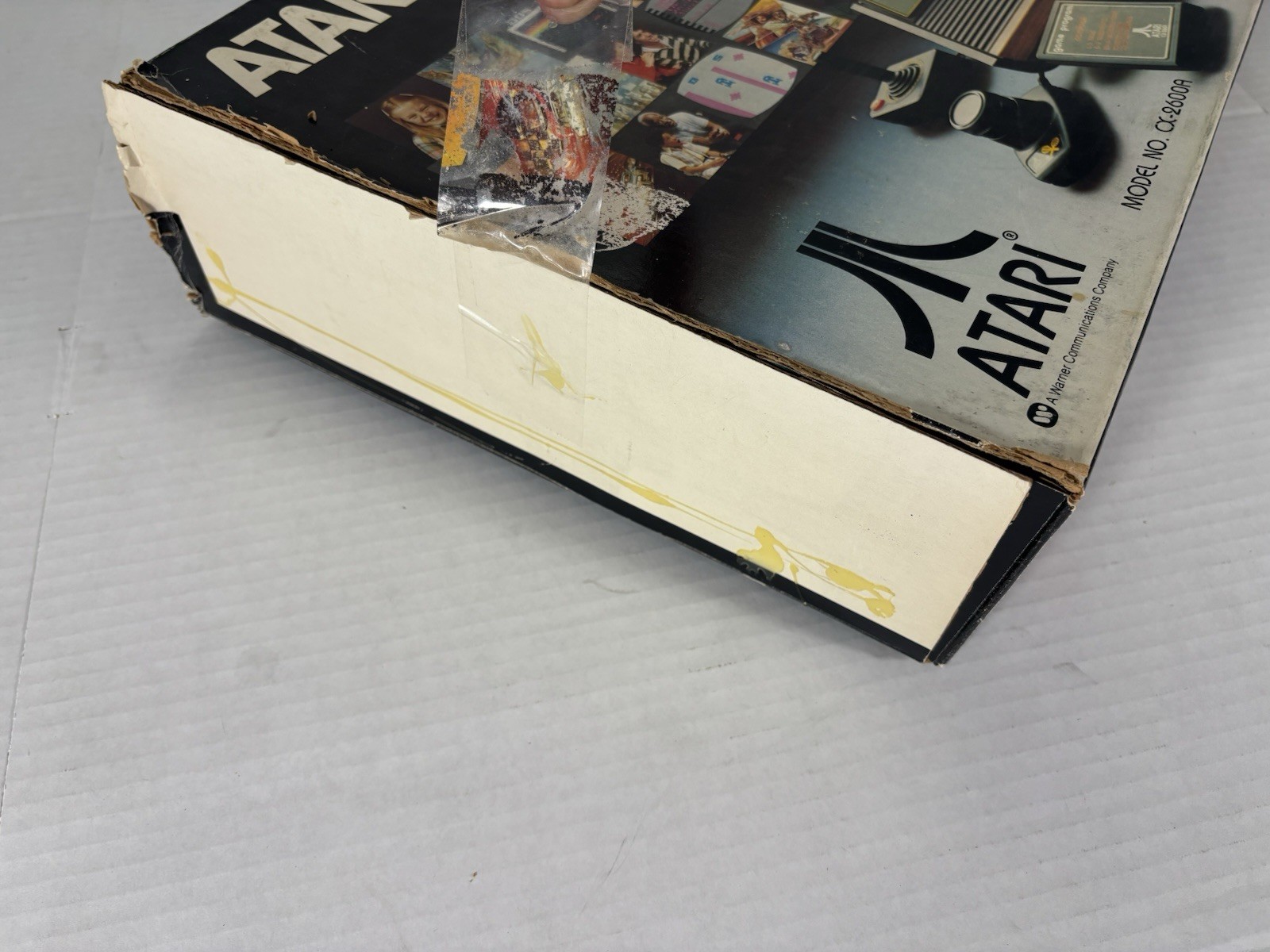 Atari 2600 Console CIB Complete In Box + 12 Games Pac-Man And More Tested READ