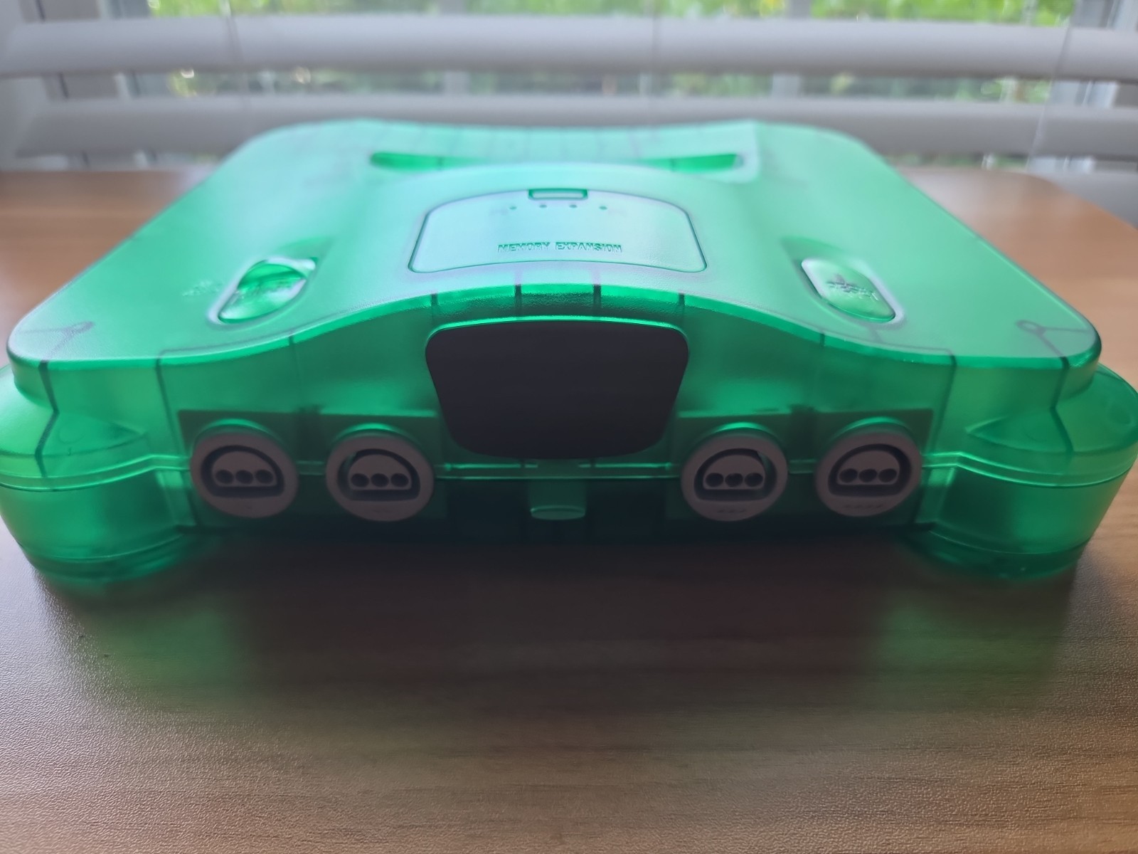 N64 Nintendo 64 clear Green Funtastic Console Re-Shelled Region Free
