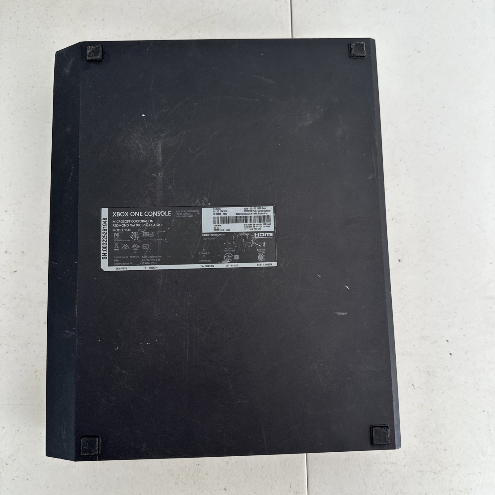 Microsoft Xbox One 500GB Black Console