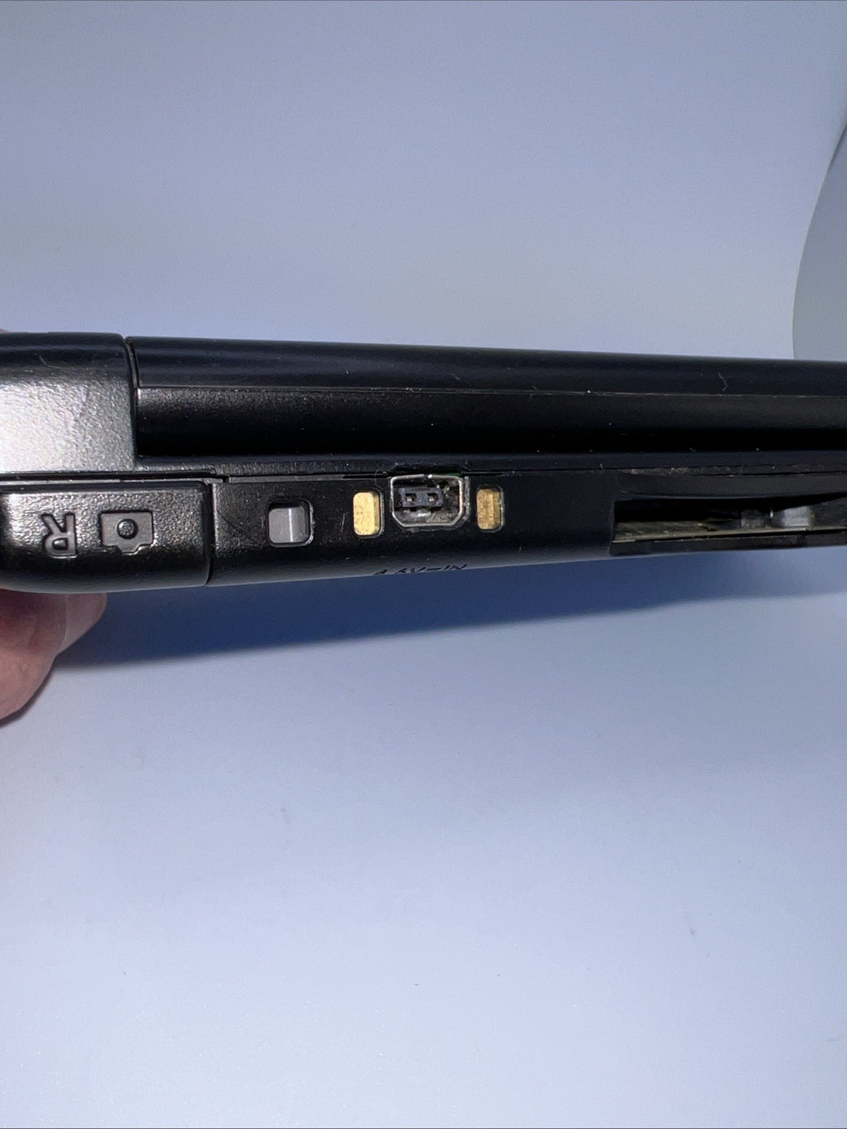 Nintendo 3DS XL Blue Black Handheld Console 2011 Works Charger, Games, NO STYLUS