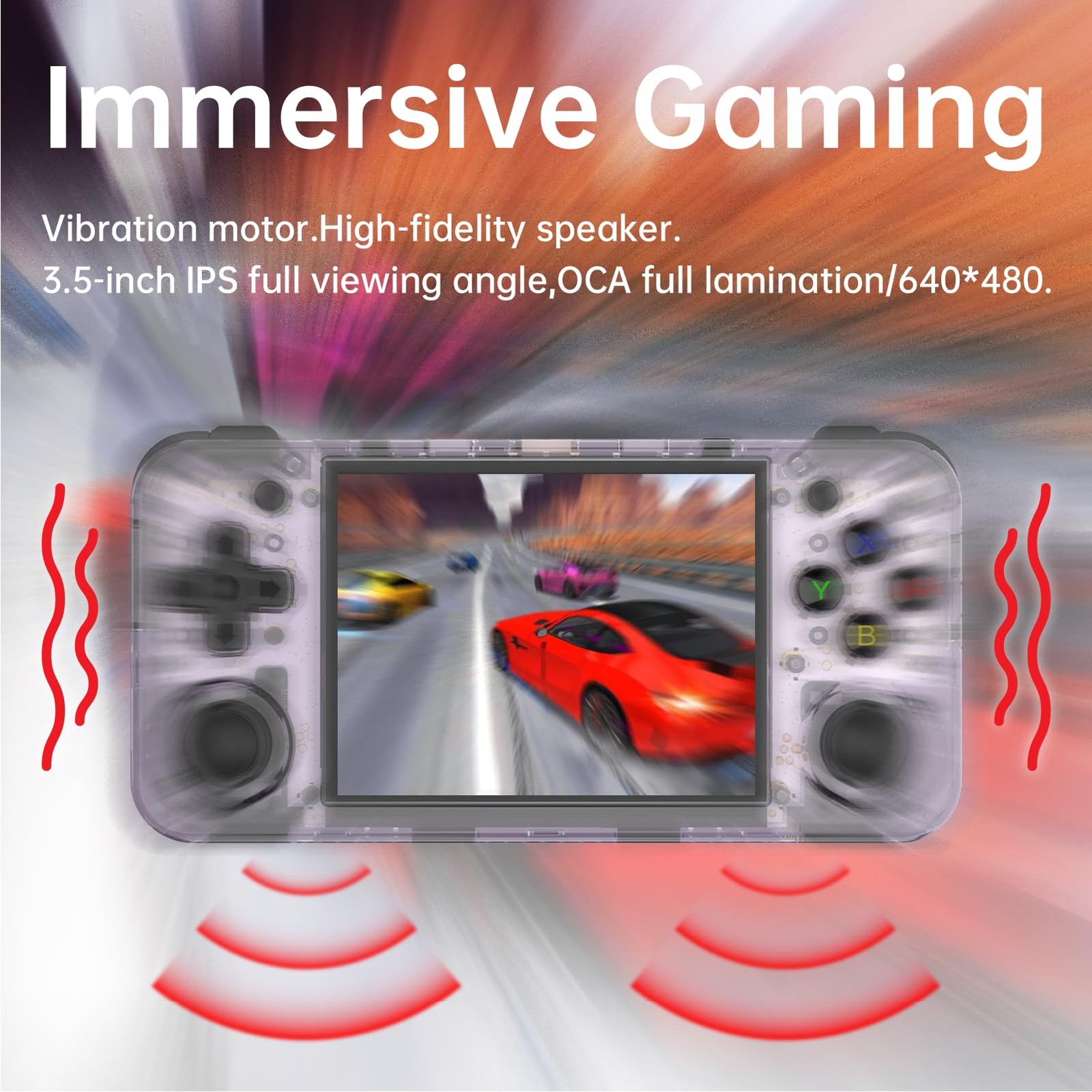 Caiteam RG35XX H, Retro Handheld Gaming Console, Support HDMI TV Out, 5G WiFi…