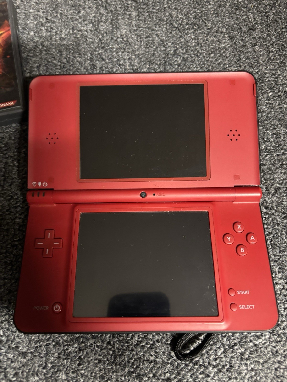 Nintendo DSI XL Mario 25th Anniversary Edition Red w/New Super Mario & Contra 4