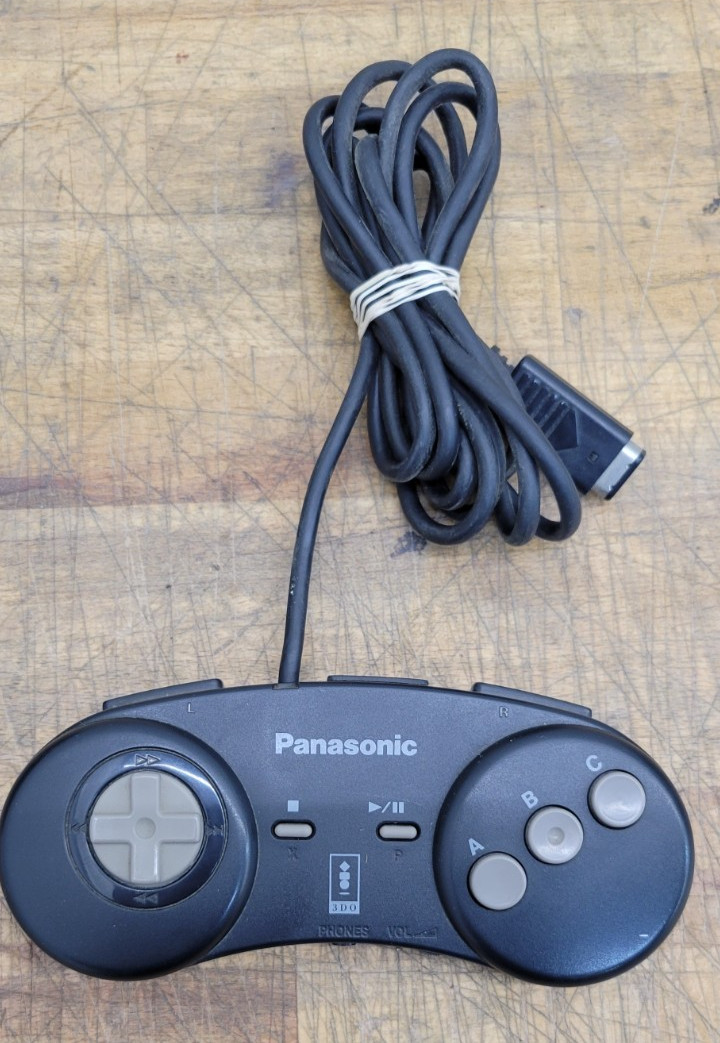 Vintage Panasonic 3DO Console (FZ-1) With Controller and Game – TESTED WORKS