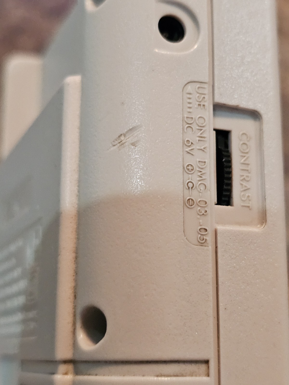 Nintendo GameBoy DMG-01 Console Grey OEM Play It Loud Case 6 Games **See Video**