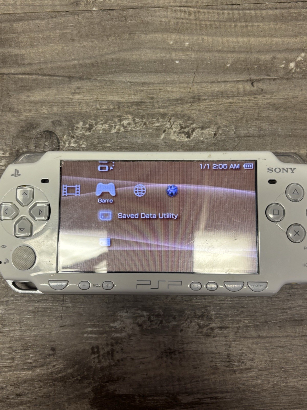 Sony PSP 2001 Darth Vader Star Wars – w/Charger, New Battery, Games – READ