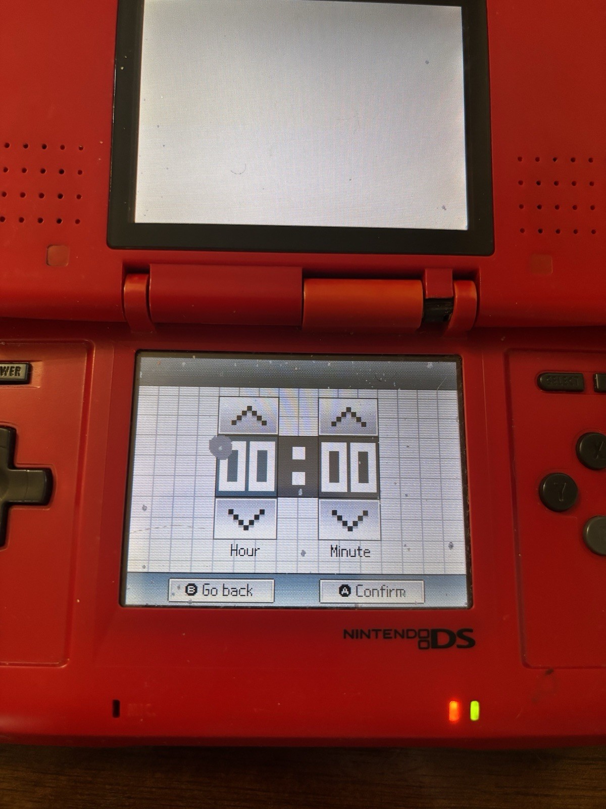 2004 Nintendo DS NTR-001 Red For Parts or Repair