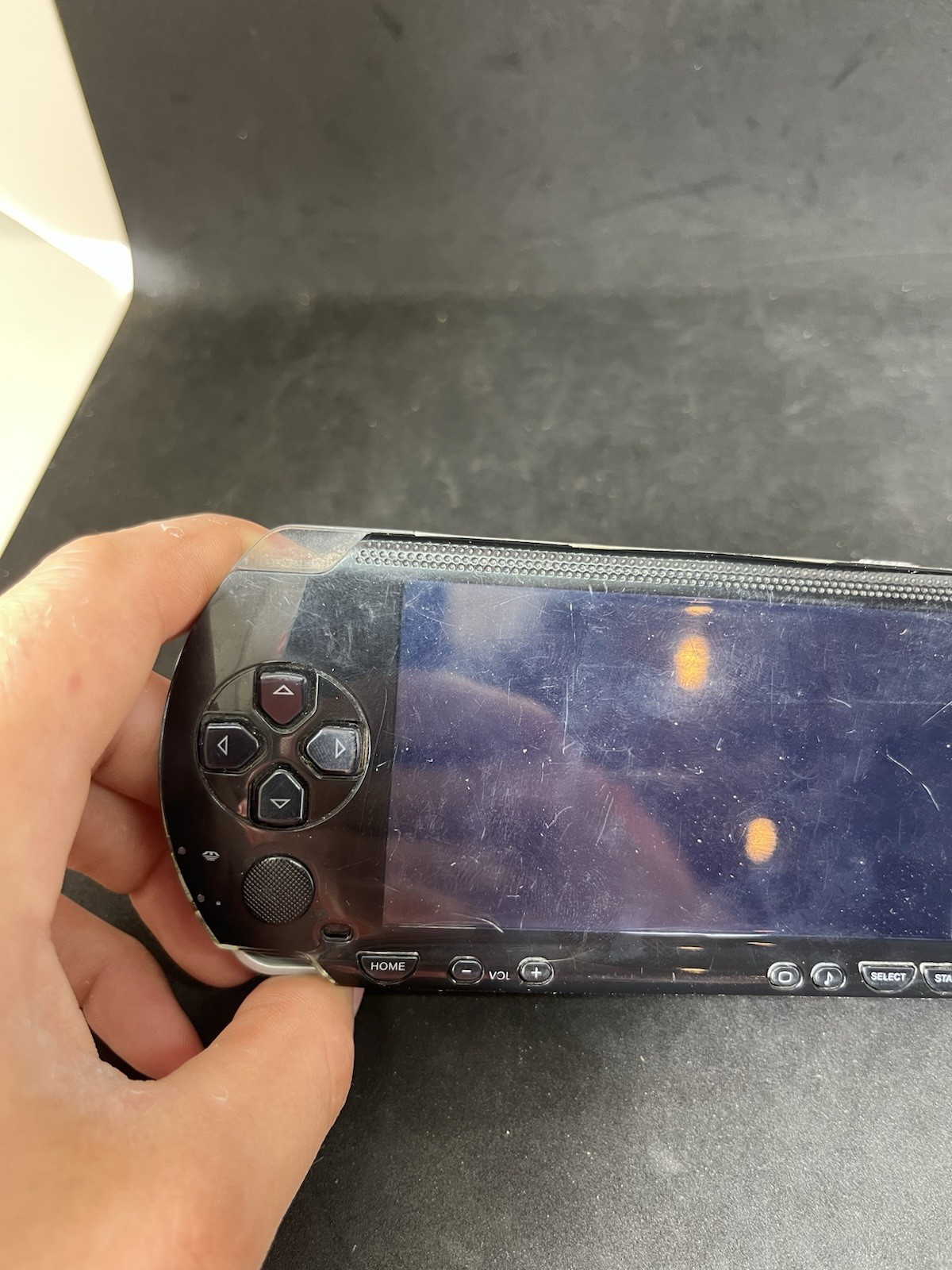 Sony PSP PlayStation Portable Black 1001 for Parts Or Repair Read!