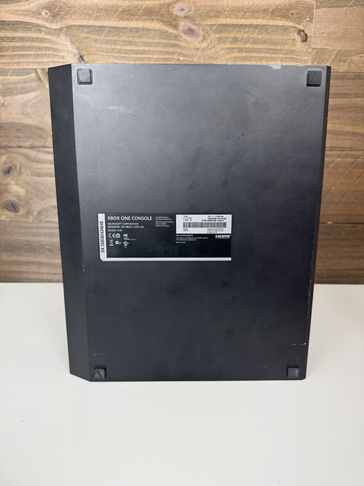 Microsoft Xbox One Standard Edition Console 1540 For Parts