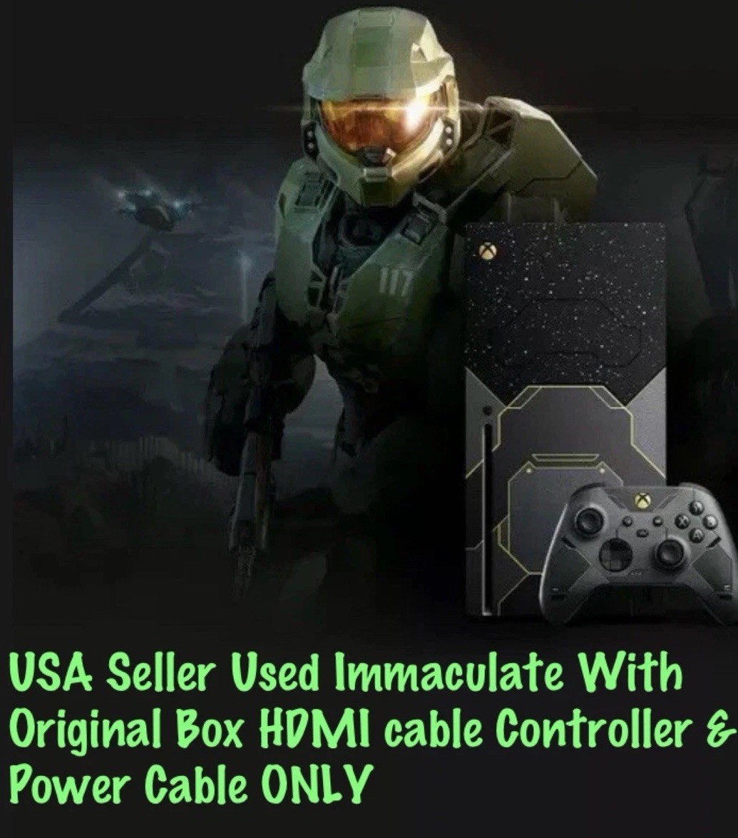 🔥Xbox Series X Halo Infinite Console System Immaculate Used USA🔥