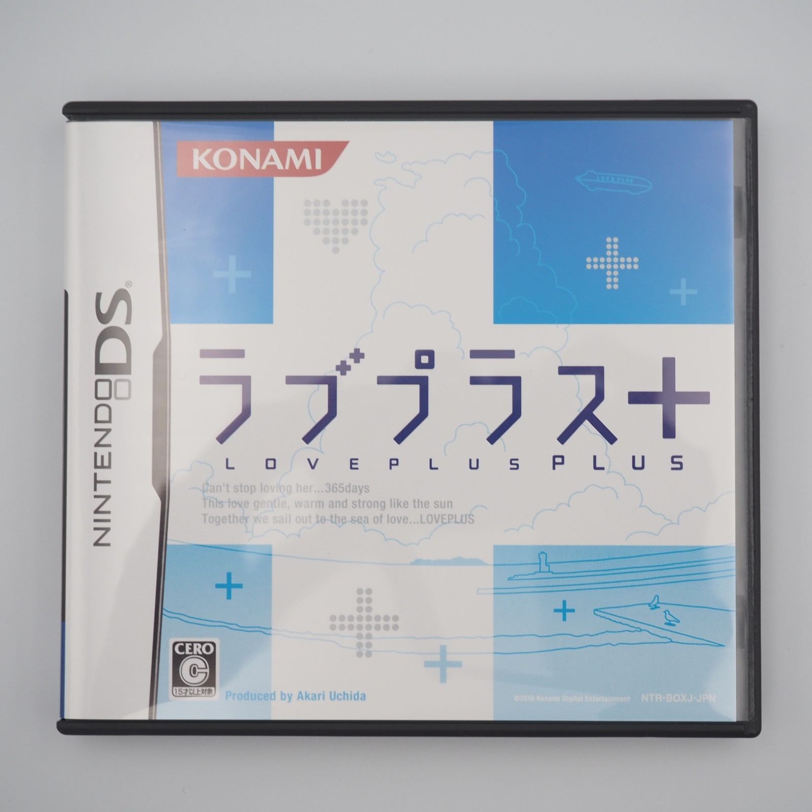 Nintendo DSi XL LL Love Plus «Manaka» Deluxe Console KONAMI w/Box Tested VG