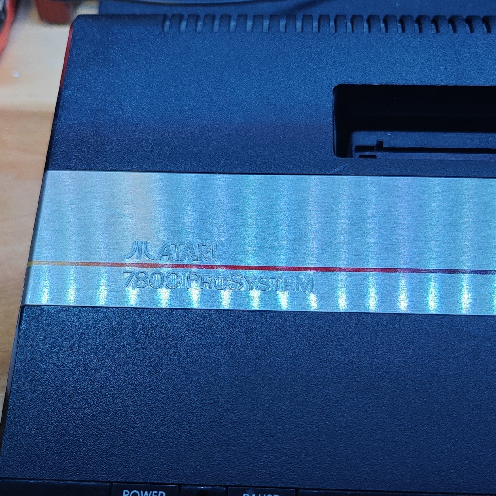 Atari 7800 Pro System Video Game Console Sold As-Is Untested – No Cords