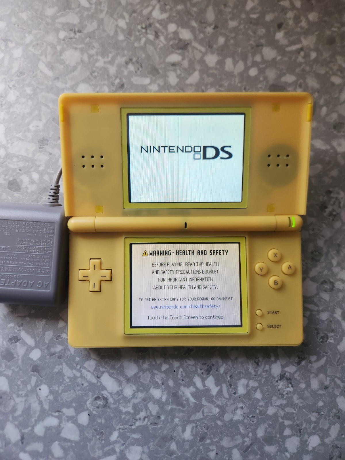 Nintendo DS Lite Pokémon Edition 4MB Yellow Handheld System