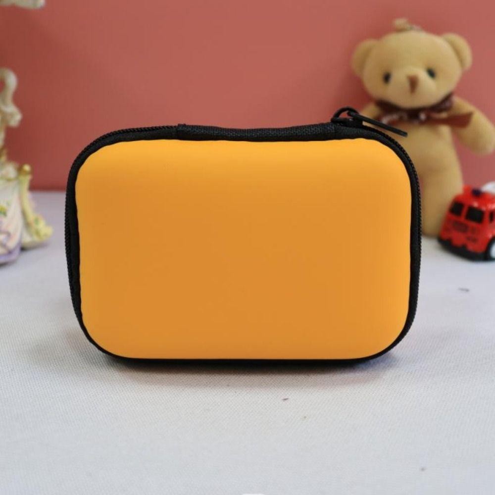 Portable EVA Game Console Case RG35XX H Storage Bag Zipper Hard Shell Travel Pou