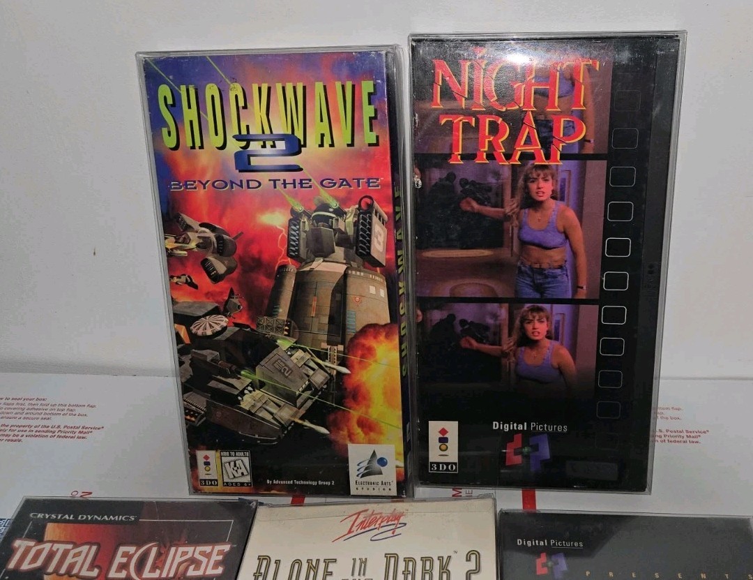 5 3DO Games Including Night Trap, Corpse Killer, Alone In The Dark + More READ!