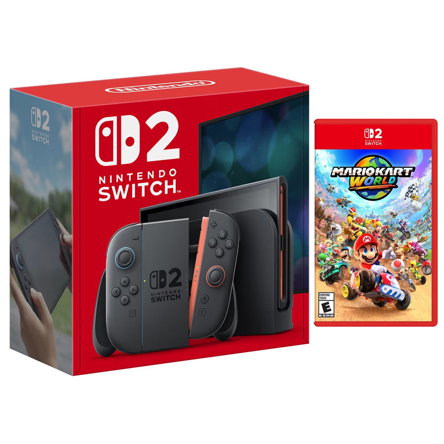 Nintendo Switch 2 Video Game Console with Mario Kart World Bundle