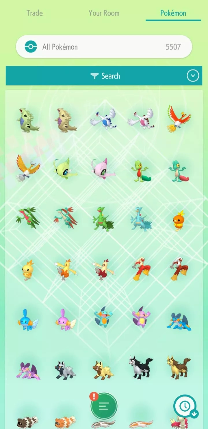 Low Levels Pokemon Home Full Living Dex All Forms Gen 1-7 960 Pokemon⚡
